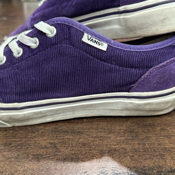 Purple Vans 106 Vulcanized - corduroy and suede - Women’s 8.5 / men’s 7 - Picture 5 of 5